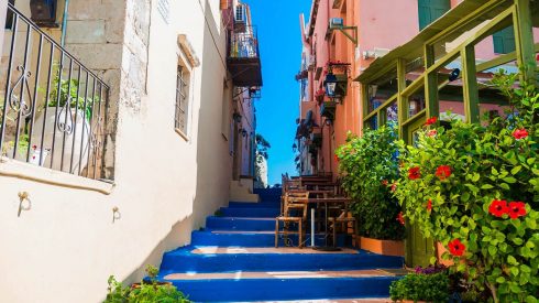 crete-réthymnon-couleurs-façade-chaleur-chaude-grèce-vacances