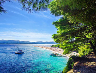 Croatie plage location vacances groupe