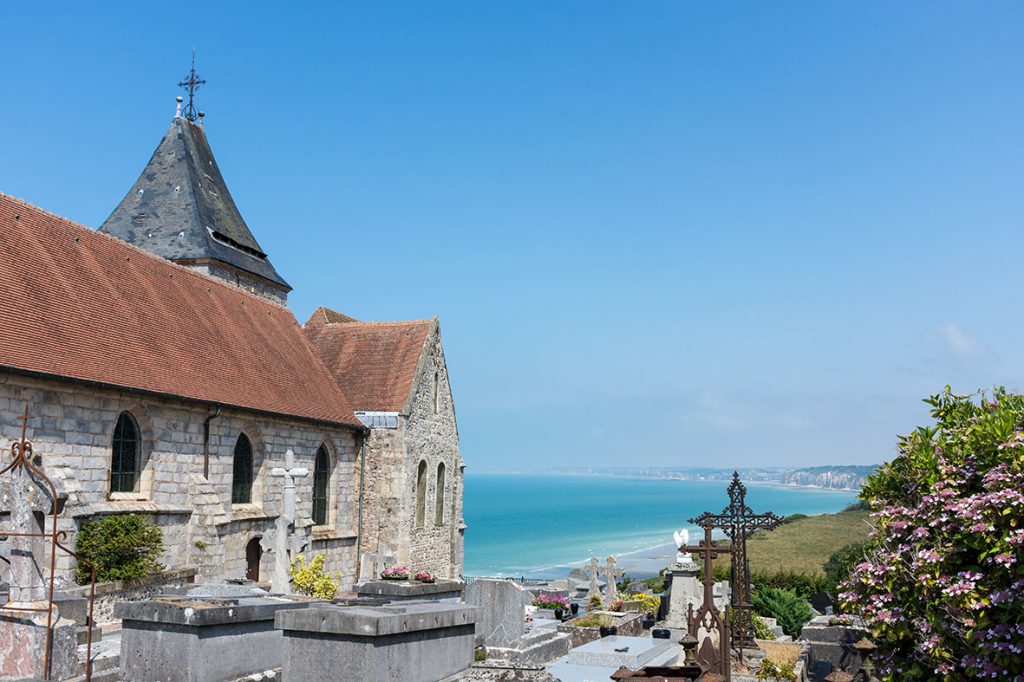 Église Saint-Valery et cimetière marin de Varengeville-sur-Mer