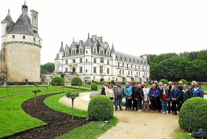 voyage de groupe, les chateaux de la loire château de Chenonceau