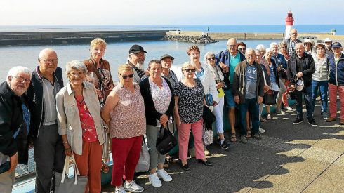 amicale de plouedern en sortie journée dans le sud Finistère