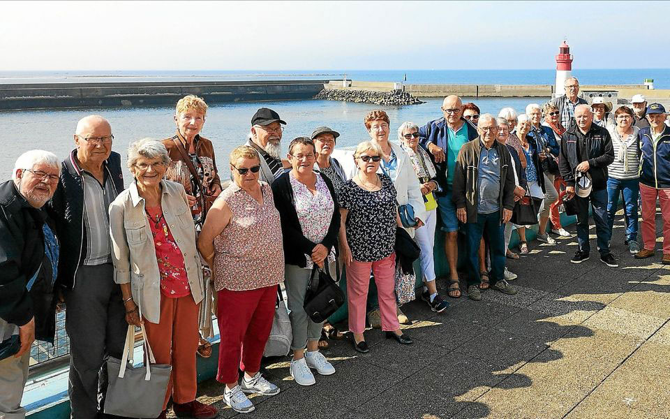 amicale de plouedern en sortie journée dans le sud Finistère